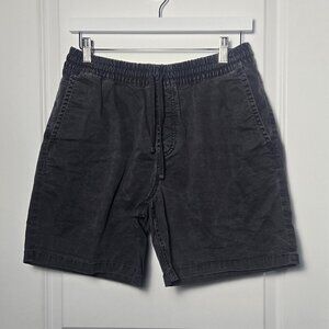 Vans Men's Relaxed Fit Elastic Waist Short 6.5" - S Charcoal